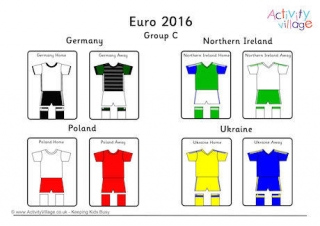 Euro 2016 Group C Poster