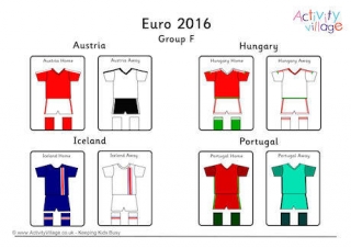 Euro 2016 Group F Poster