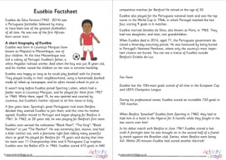 Eusebio Factsheet