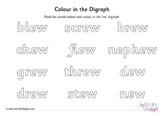 Ew Digraph Colour In