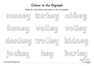 Ey Digraph Colour In