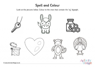 Ey Digraph Spell And Colour