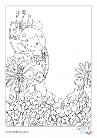 Fairy Writing Frame