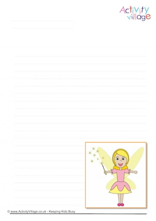 Fairy Writing Page