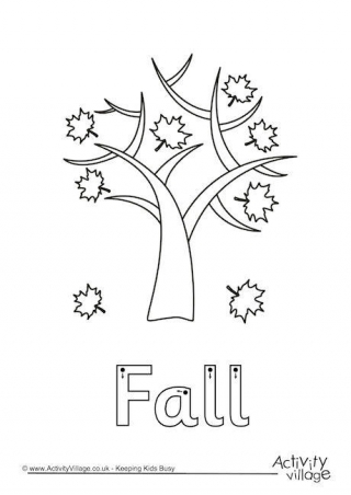Fall Finger Tracing