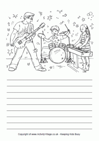 Family Band Story Paper