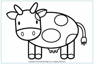 Farm Animal Colouring Pages