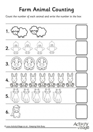 Farm Animal Counting 2