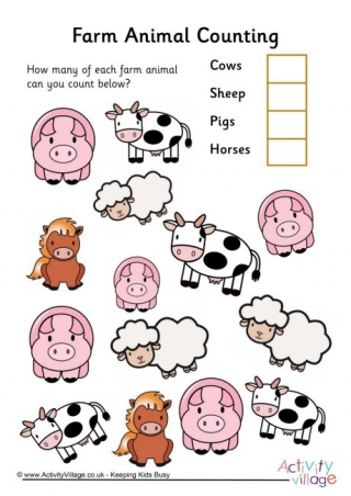 Farm Animal Counting 3