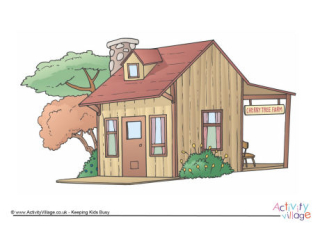 Farm House Poster