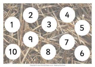 Farmyard Game Board Printable