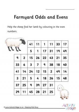 Farmyard Stepping Stones Odds And Evens