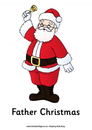 Father Christmas Poster