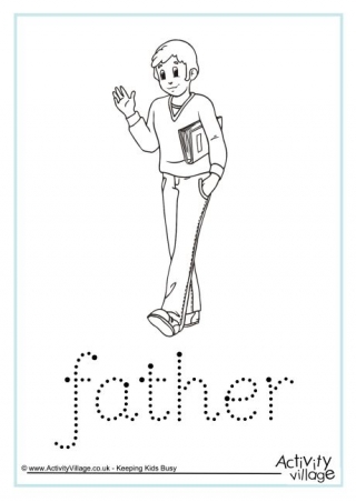 Father Word Tracing