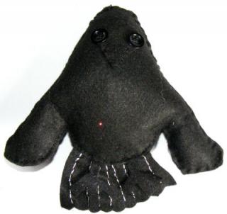 Felt Raven