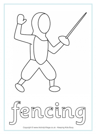 Fencing Finger Tracing