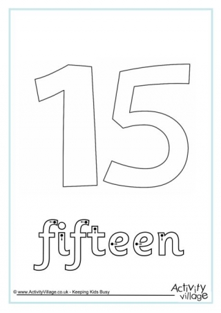 Fifteen Finger Tracing