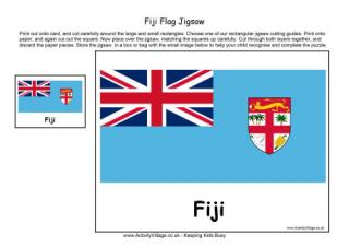 Fiji Flag Jigsaw