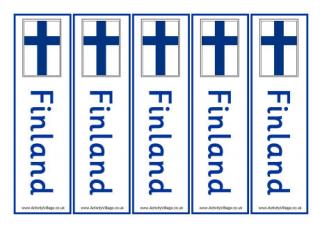 Finland Bookmarks