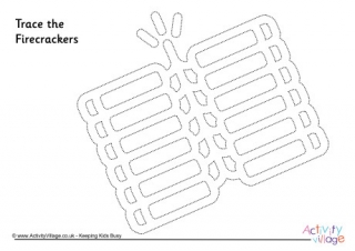 Firecrackers Tracing Page