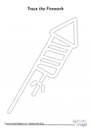 Firework Tracing Page