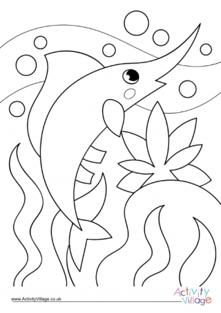 Fish Colouring Page 10