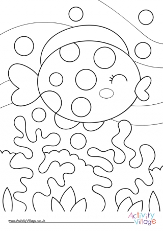 Fish Colouring Page 11