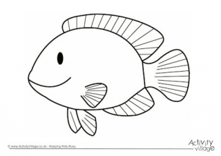 Fish Colouring Page 2