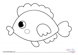 Fish Colouring Page 4