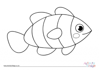 Fish Colouring Page 5