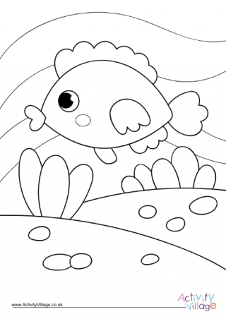 Fish Colouring Page 7