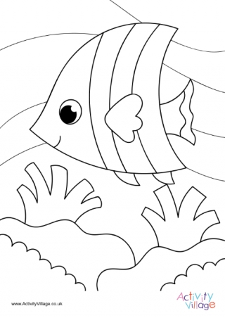 Fish Colouring Page 9