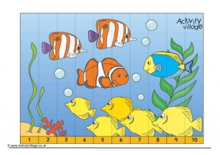 Fish Counting Jigsaw