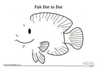 Fish Dot to Dot