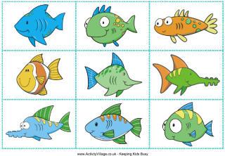 Fish Matching Game