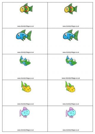 Fish Name Badges