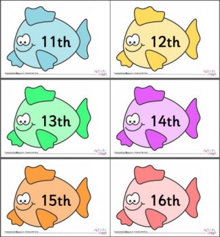 Fish Ordinal Numbers 2