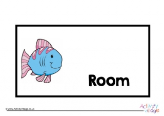 Fish Room Sign