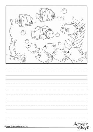 Koi Carp Story Paper