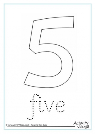 Five Word Tracing