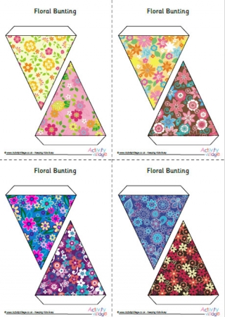 Floral Bunting Small