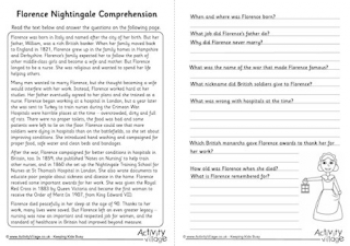 Florence Nightingale Comprehension