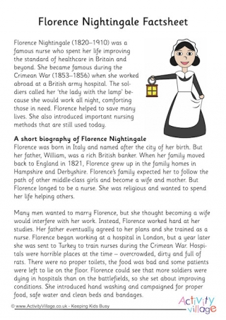 Florence Nightingale, Biography & Facts