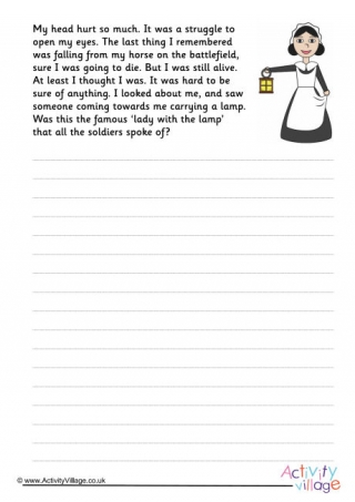 Florence Nightingale Story Starter