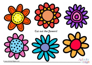 Flower Cutting Shapes 4