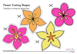 Flower Cutting Shapes 3