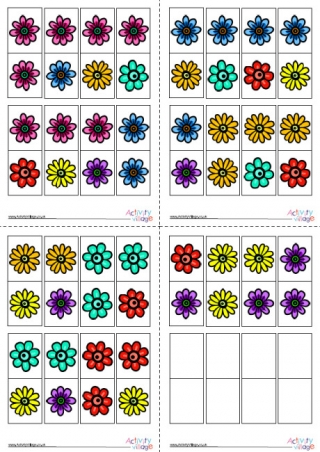 Flower Dominoes