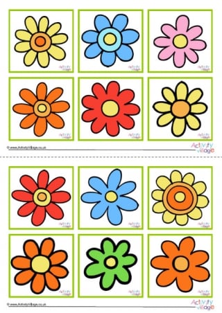 Flower Game Cards