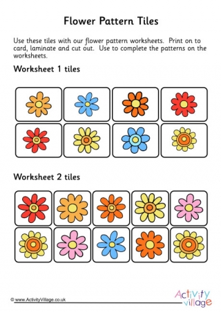 Flower Patterns Tiles