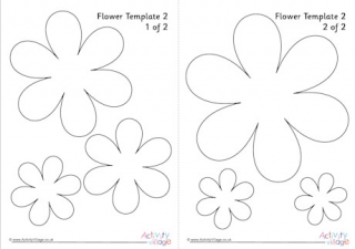 Flower Template 2